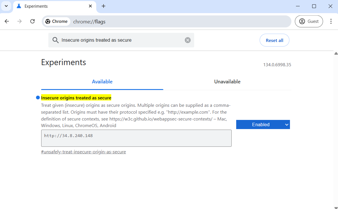 stacksaga demo k8s mixed content error solution